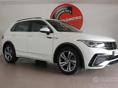 Usata VW Tiguan R 150 CV (110 kW) 2024 Bianco SUV