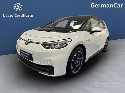 Bianco ghiaccio metallizzato n Usata 2020 VW ID.3 Pro Performance Utilitaria | 21.900 € (Cara)