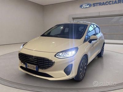 Usata Ford Fiesta Titanium 75 CV (55 kW) 2023 Bianco Utilitaria