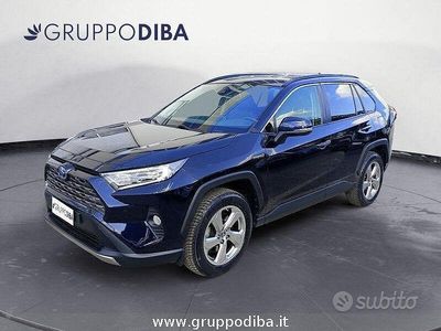Usata Toyota RAV4 Hybrid Lounge 222 CV (163 kW) 2019 Blu SUV