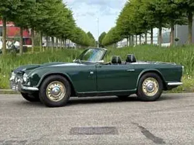 Usata Triumph TR4 100 CV (73 kW) 1963 Verde Cabrio