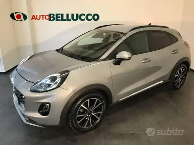 Usata Ford Puma S 125 CV (91 kW) 2020 Grigio chiaro SUV