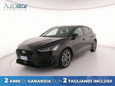 Usata Ford Focus ST-Line X 125 CV (91 kW) 2024 Nero Berlina