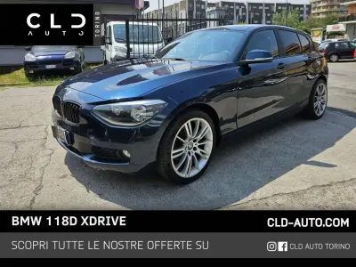 Usata BMW 118 143 CV (105 kW) 2014 Blu/azzurro Utilitaria