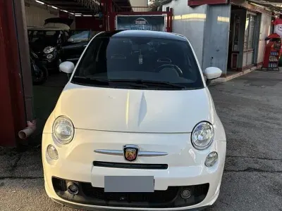 Usata Abarth 500 135 CV (99 kW) 2007 Bianco Utilitaria