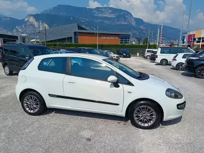 Usata Fiat Punto Evo Dynamic 69 CV (50 kW) 2011 Bianco Utilitaria