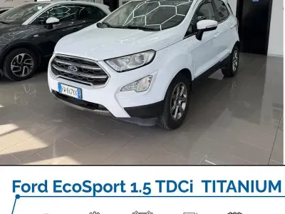 Usata Ford Ecosport Titanium 99 CV (72 kW) 2019 Bianco SUV