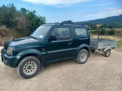 Usata Suzuki Jimny 65 CV (47 kW) 2005 Verde SUV