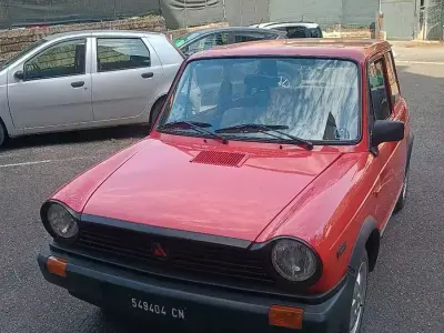 Usata Autobianchi A112 48 CV (35 kW) 1983 Rosso Utilitaria