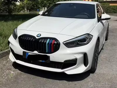 Usata BMW 118 M Sport 136 CV (100 kW) 2021 Bianco Utilitaria