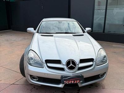 Usata Mercedes SLK200 Premium 184 CV (135 kW) 2012 Grigio Cabrio