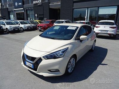 Begagnad Nissan Micra Acenta 71 HK (52 kW) 2020 Beige Halvkombi