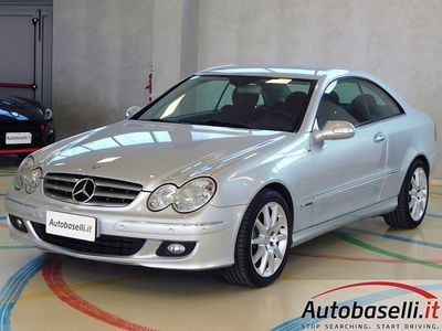Usata Mercedes CLK200 Elegance 184 CV (135 kW) 2007 Argento Coupé