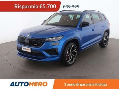 Blu Usata 2023 Skoda Kodiaq RS SUV | 34.299 € (Buon prezzo)