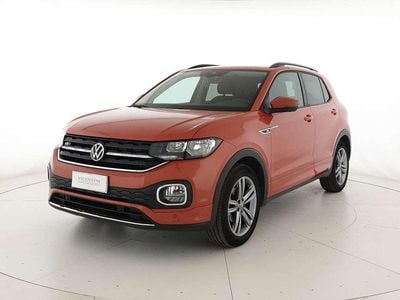 Usata VW T-Cross Sportline 95 CV (69 kW) 2022 Energetic orange metallizzato SUV
