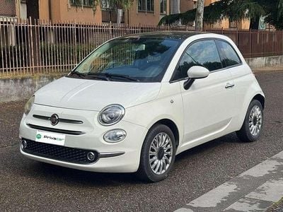 Begagnad Fiat 500 Lounge 69 HK (50 kW) 2017 Vit Halvkombi