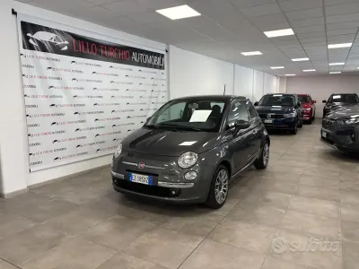 Usata Fiat 500 Lounge 69 CV (50 kW) 2015 Grigio scuro Utilitaria