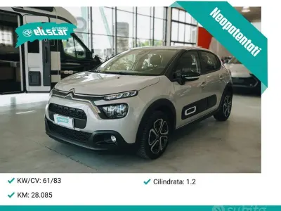 Usata Citroën C3 PureTech 83 CV (61 kW) 2023 Grigio Utilitaria