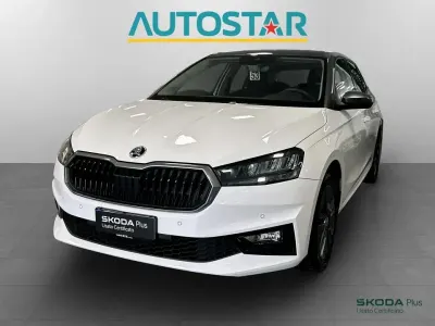 Usata Skoda Fabia Style 95 CV (69 kW) 2022 Blu race metallizzato nero tulipano perlato Utilitaria