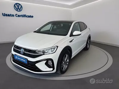 Usata VW Taigo R-line 110 CV (80 kW) 2022 Bianco SUV