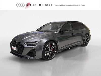 Usata Audi RS6 Performance 630 CV (463 kW) 2025 Grigio Station wagon