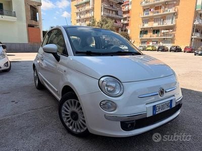 Usata Fiat 500 Lounge 69 CV (50 kW) 2012 Bianco Berlina