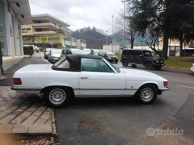Usata Mercedes SL350 1970 Bianco Cabrio