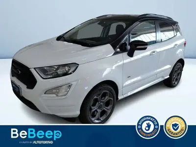Usata Ford Ecosport ST-Line 125 CV (91 kW) 2019 Bianco pastello SUV