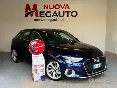 Usata Audi A3 Advanced 116 CV (85 kW) 2024 Grigio Berlina