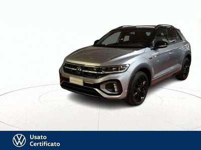 Usata VW T-Roc R-line 116 CV (85 kW) 2022 Grigio SUV