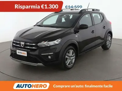 Brugt Dacia Sandero Comfort 91 HK (66 kW) 2021 Sort SUV
