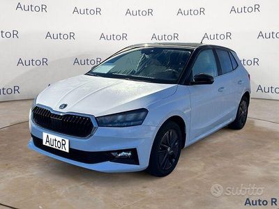 Usata Skoda Fabia Style 95 CV (69 kW) 2024 Bianco Utilitaria