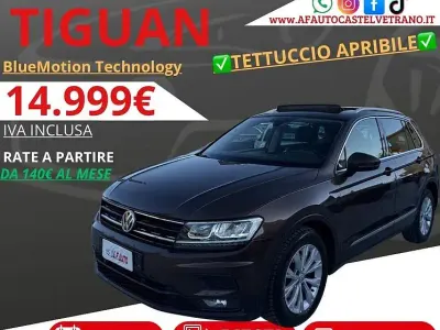 Usata VW Tiguan Style 150 CV (110 kW) 2017 Marrone SUV