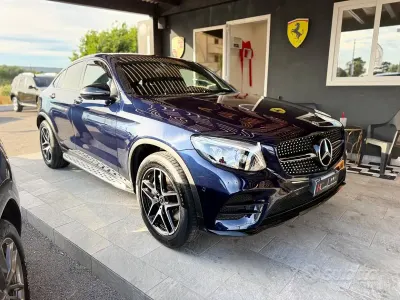 Usata Mercedes GLC250 Premium 204 CV (150 kW) 2018 Blu SUV