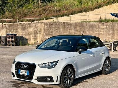 Usata Audi A1 S-Line 90 CV (66 kW) 2013 Bianco Utilitaria