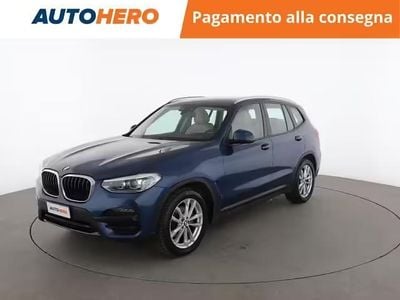 Usata BMW X3 Advantage 190 CV (139 kW) 2020 Blu SUV