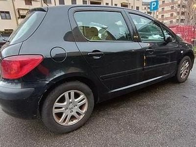 Usata Peugeot 307 88 CV (64 kW) 2004 Nero Utilitaria
