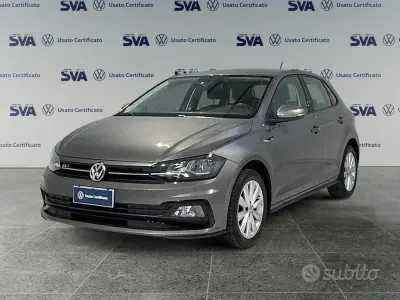 Brugt VW Polo Highline 90 HK (66 kW) 2019 Grå Hatchback