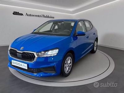 Usata Skoda Fabia Ambition 65 CV (47 kW) 2023 Blu mediterraneo met Utilitaria