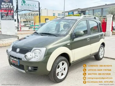Usata Fiat Panda 4x4 Cross 69 CV (50 kW) 2010 Verde Utilitaria