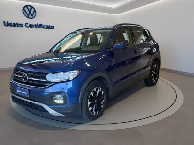 Usata VW T-Cross Style 95 CV (69 kW) 2022 Blue reef metalizzato SUV