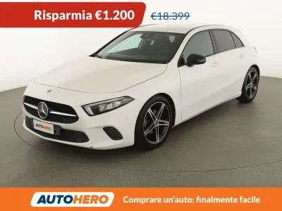 Usata Mercedes A180 116 CV (85 kW) 2018 Bianco Berlina