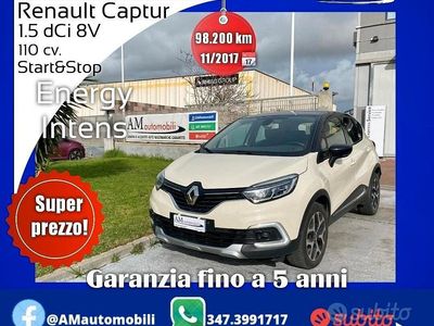 Usata Renault Captur Intens 110 CV (80 kW) 2017 Beige SUV