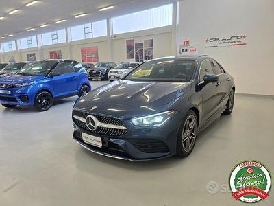 Usata Mercedes CLA200 Premium Plus 150 CV (110 kW) 2022 Blu Berlina