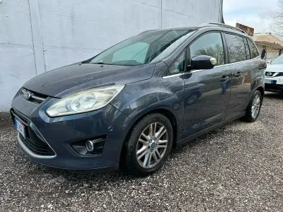 Brugt Ford C-MAX Titanium 116 HK (85 kW) 2014 Grå MPV