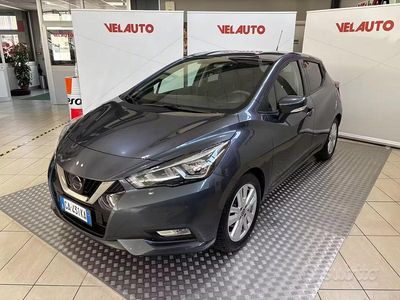 Usata Nissan Micra Acenta 71 CV (52 kW) 2020 Grigio Utilitaria