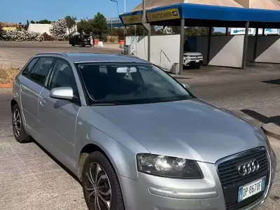 Usata Audi A3 Ambition 102 CV (75 kW) 2007 Grigio Utilitaria
