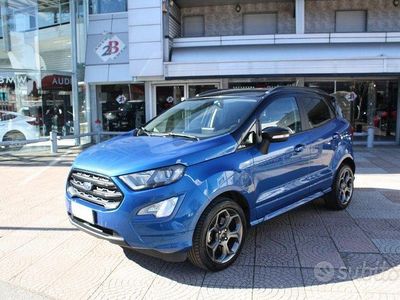 Usata Ford Ecosport ST 125 CV (91 kW) 2018 Blu SUV