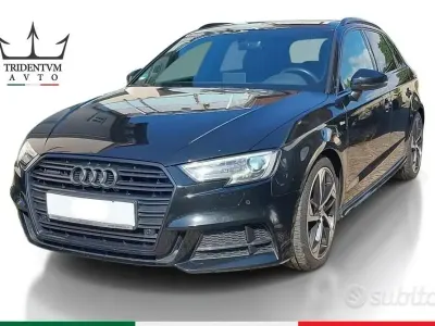 Usata Audi A3 Sport 190 CV (139 kW) 2019 Nero Berlina