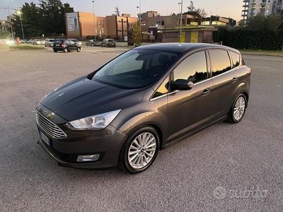 Usata Ford C-MAX Titanium 120 CV (88 kW) 2015 Grigio Monovolume